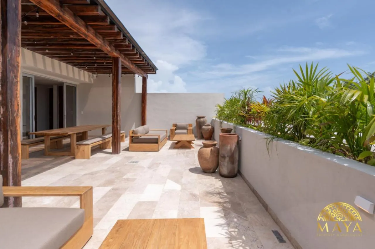 Nhoa 307B Lux 1Br Condo Pool View In Aldea Zama Τουλούμ
