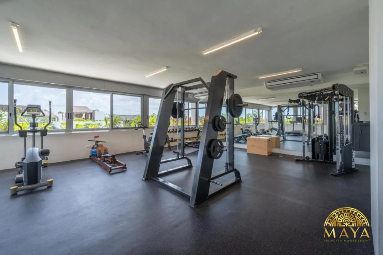Nhoa 307B Lux 1Br Condo Pool View In Aldea Zama Τουλούμ 0*,  Μεξικό
